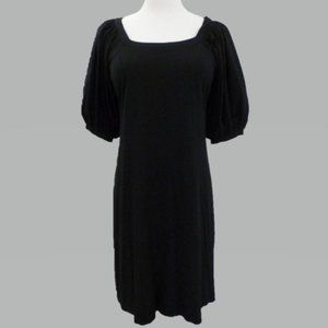 Banana Republic S Black Knit Pullover Dress